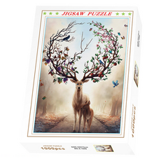 困難益智遊戲成人拼圖, 1個, 1000件, 設計5