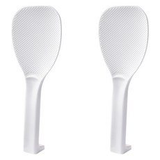 Momtool 方便清洗的站立式飯勺, 白色, 2個