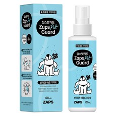 ZAPS 狗狗用蟲蟲防護噴劑, 1瓶, 100ml