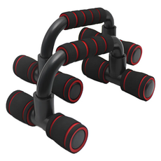 Monahome 舒適握感防滑伏地挺身器 2入, 基本紅色, 單一商品