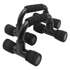 Monahome 舒適握感防滑伏地挺身器 2入, 基本黑色, 單一商品