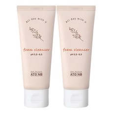 ATO NB 泡沫潔面乳, 100ml, 2條
