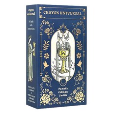 彩色通用輕量騎士塔羅牌 韓文說明書, 混色, 1組