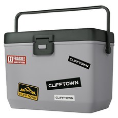 Cliff Town桌子保冰箱 大容量, 碳黑色, 14L