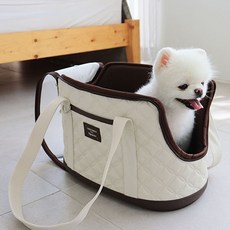 CHOCOPET house 寵物移動包, 1個, 象牙白