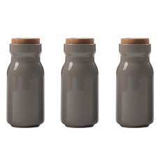 TACKAON 調味罐 淺灰色 L, 3個, 單品