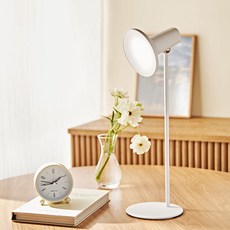 Lumitron 磁吸無頻閃球 LED 檯燈, 燈泡顏色+白色+日間白色