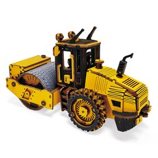 Robotime DIY 重型壓路機 TG701K, 1個, 149件, 混合色