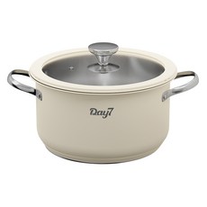 DAYSEVEN 電磁爐適用CL 304 IH雙耳鍋, 24cm, 1個, 混合色