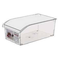 블럭마트 주방 다용도 투명 서랍형 보관함, 1개