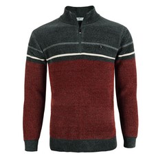 New Eagle 男款刷毛拉鍊高爾夫球衫 DW-3820