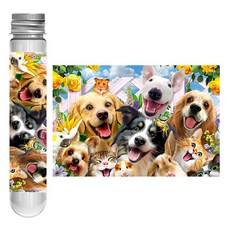 試管中的高難度拼圖, 1個, 150件, 寵物