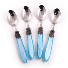 RIVADOSSI SANDRO Raula 咖啡匙, 天空藍, 4個