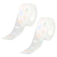 Block Mart 透明設計膠帶 type6, 2個