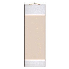 MaDaKkuMi 高級絲綢室內裝飾掛軸 10 中型 香檳金, 1個