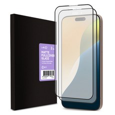 랩씨 C 스킨 저반사 지문방지 풀커버 강화유리 휴대폰 액정보호필름 2p 세트, 1세트