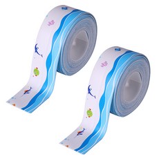 블럭마트 주방 pvc 테이프 주방스티커 type2, 2개