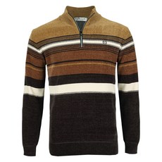 男士拉鍊針織高爾夫T恤 DW-4140