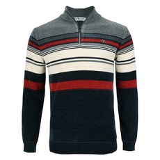 男士拉鍊針織高爾夫T恤 DW-4140