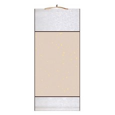 MaDaKkuMi 高級絲綢裝飾掛軸架 04 小型 香檳金, 1個