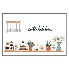 블럭마트 주방시트지 방수 타일 벽 스티커 type9, 1개