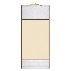 MaDaKkuMi 高級絲綢室內掛軸掛繩 03 小型 米色, 1個