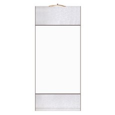 MaDaKkuMi 高級絲綢室內裝飾掛軸架 13 大型素色, 1個