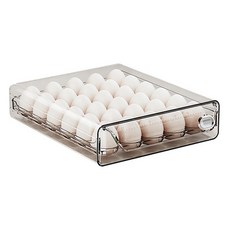 Block Mart 抽屜式雞蛋收納盒 單一30格, 1個, 單一顏色