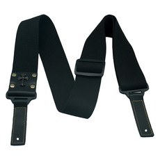 Topia 便利吉他背帶 黑色 S307-A, 1個
