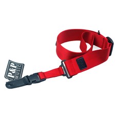 Topia 方便簡易吉他背帶 紅色 S502-C, 1個