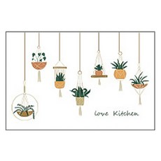 블럭마트 주방 방수 타일 벽 스티커 type4, 1개