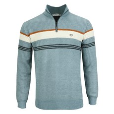 男士拉鍊針織高爾夫T恤 DW-4143