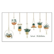 Block Mart 廚房壁貼 防水磁磚牆壁貼紙 type4, 1個