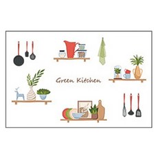 블럭마트 주방시트지 방수 타일 벽 스티커 type7, 1개