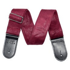 Toppia 簡便舒適吉他背帶 紅色 S1557-B, 1個