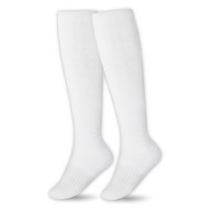 Crocodile 鱷魚 女性高爾夫無襯墊Linda基本款及膝襪 CD212, 白色