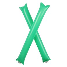 文具談 彩色棒狀氣球 棒球場加油棒 2入, 100個, 16 綠色