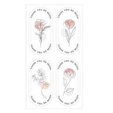 Maket Gamseong 外送多樣貼紙, 100個, 類型1
