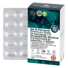 B&Renewal 頂級黃金益生菌17 母乳乳酸菌, 1個, 30g