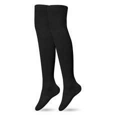 Crocodile 鱷魚 女款高爾夫Lala無緩衝過膝襪 CD214, 黑色, 1個