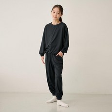 mavarm Mabam兒童款桃皮絨長袖大學T居家服上下套裝