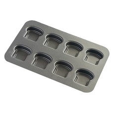 KOTA 吐司造型烘焙模具 8格 MP429, 1個