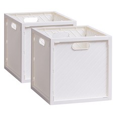 이즈리빙 다용도 팬트리 요리조리 리빙박스, 아이보리, 2개