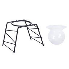 Second Best 植物鐵製裝飾品 + 人造花花瓶套組, 1個, STYLE 02