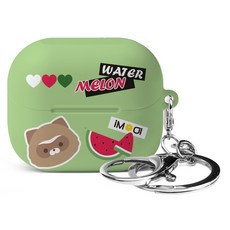 아이무이 너굴 갤럭시 버즈 3 / 3프로 하드 케이스 + 키링 세트, 파파, 1세트