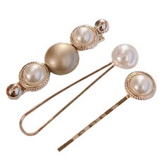 수스다 107 크라운 진주 헤어핀 3종 세트