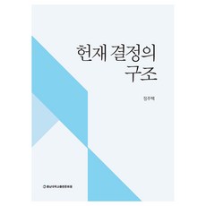 憲法裁判所決定的構造, 忠南大學出版文化院, 鄭周伯