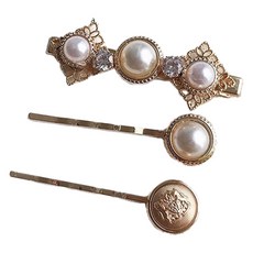 수스다 107 크라운 진주 헤어핀 3종 세트