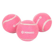 Miminko 狗狗粉紅球 DP2XY4250, 3個, 粉紅色