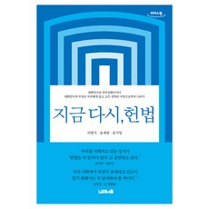 지금 다시 헌법(큰글자도서), 노르웨이숲, 차병직, 윤재왕, 윤지영